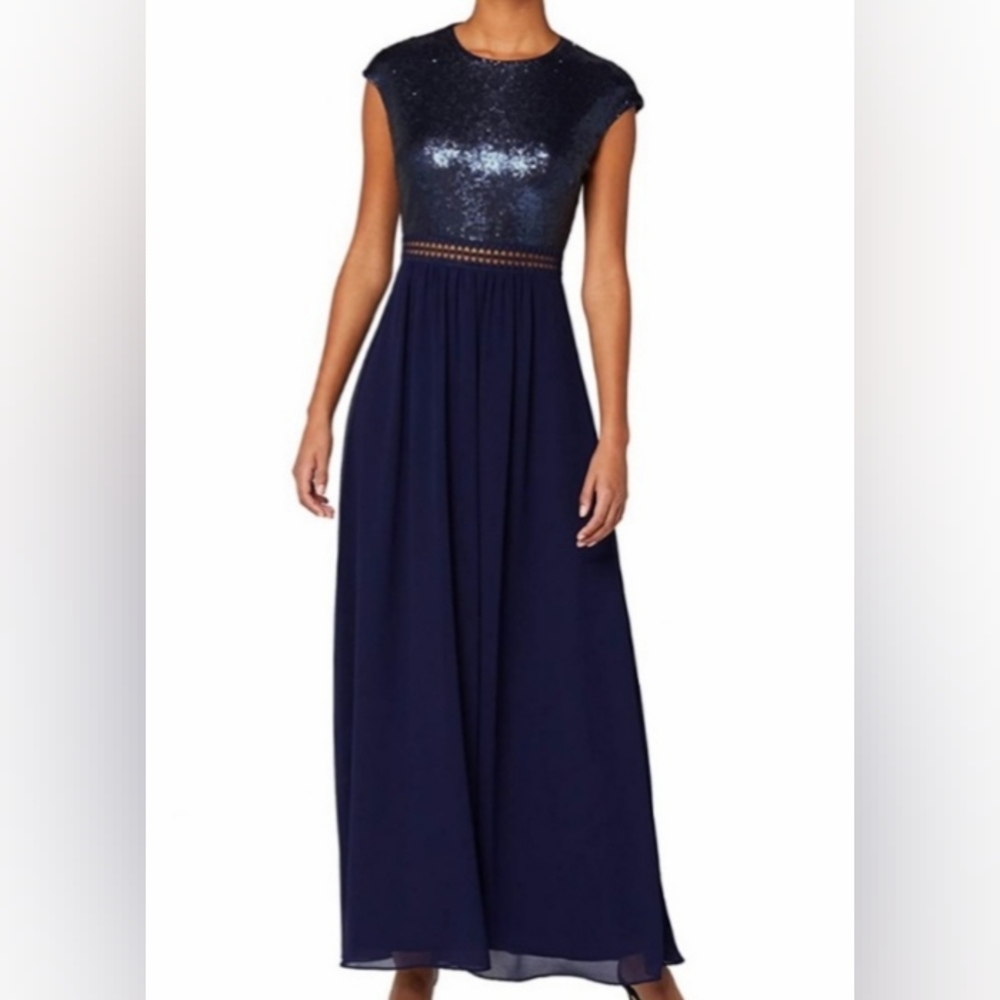 Midnight Blue Formal Gown